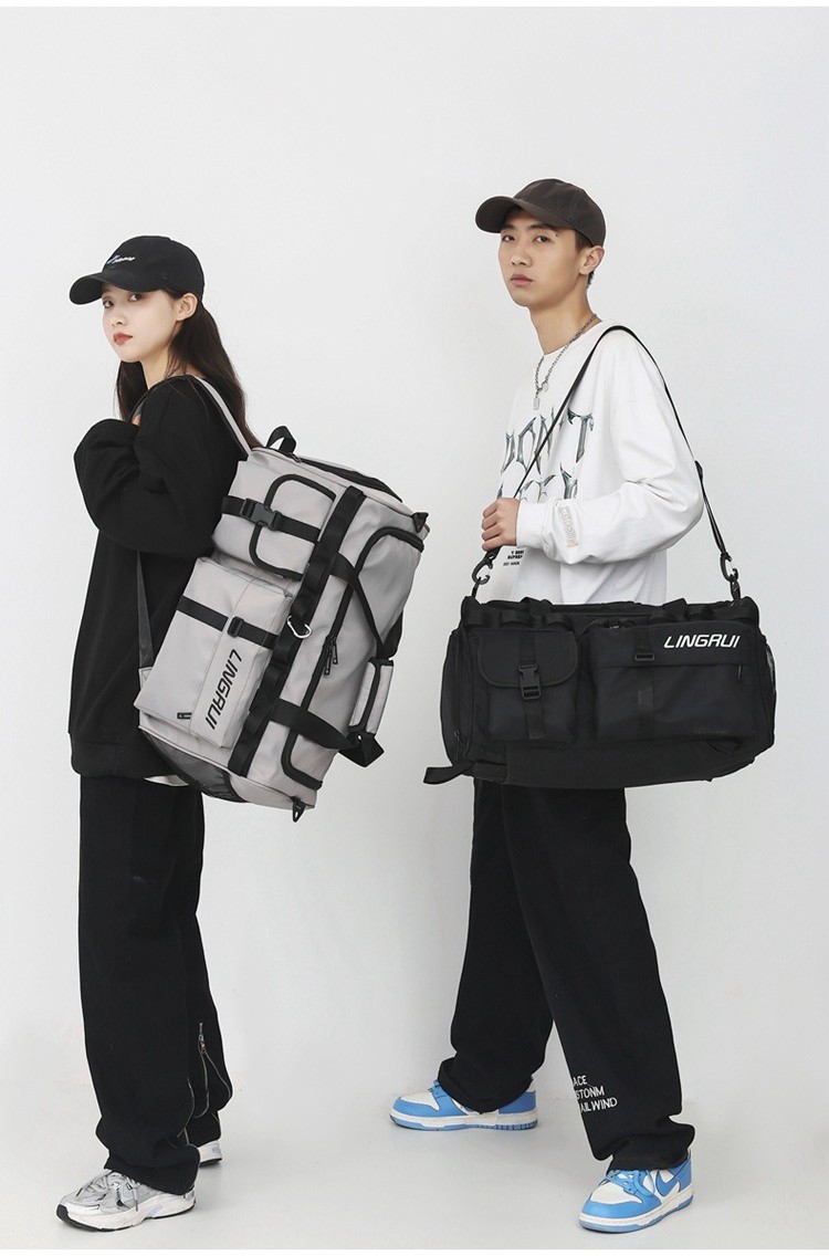 Sports Fitness Carry Backpack Travel Bag Waterproof Large Capacity ...