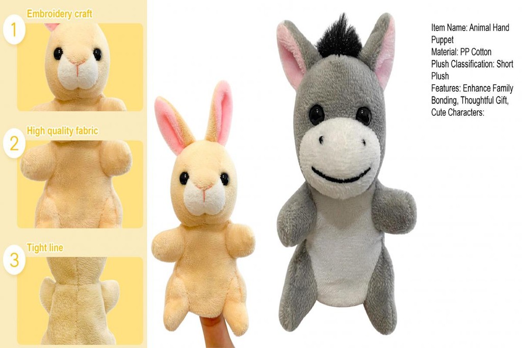 [TS] Storytelling Puppets Mini Finger Puppets for Kids Hand Puppets for ...