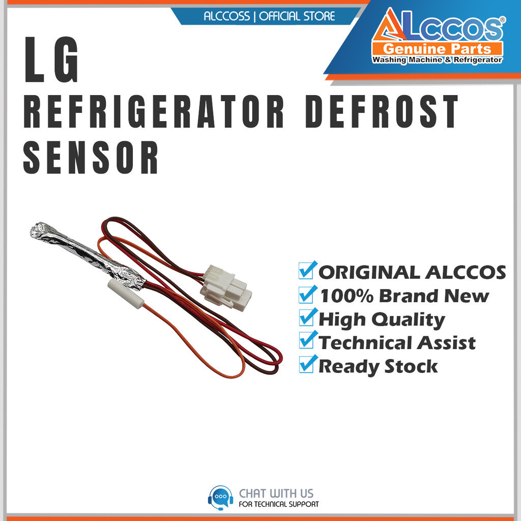 LG REFRIGERATOR DEFROST SENSOR + FUSE (ALUMINIUM FOIL) GRS392QLC