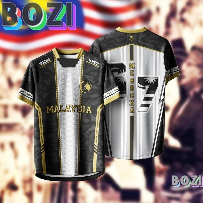 [Merdeka] PREMIUM JERSEY GREY MERDEKA COMFORT SPORT | Shopee Malaysia