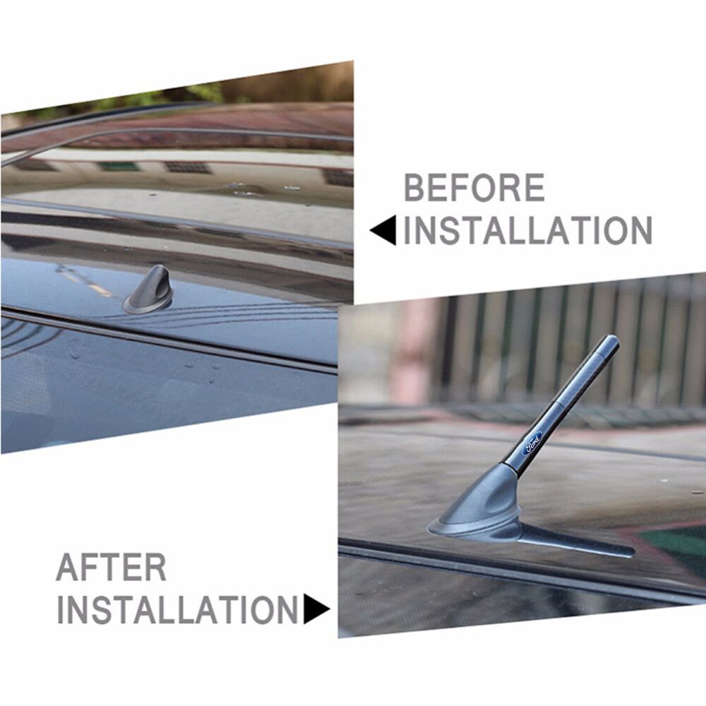 Surga Performance Roof Antenna Base With Gasket For Ford Fiesta Focus Kuga Mondeo AN36380