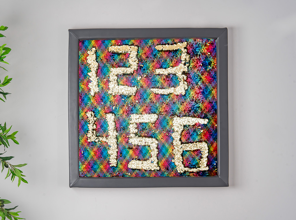 Giant Padded Sequin Wall Panel 84cm for gross and finer movements ...