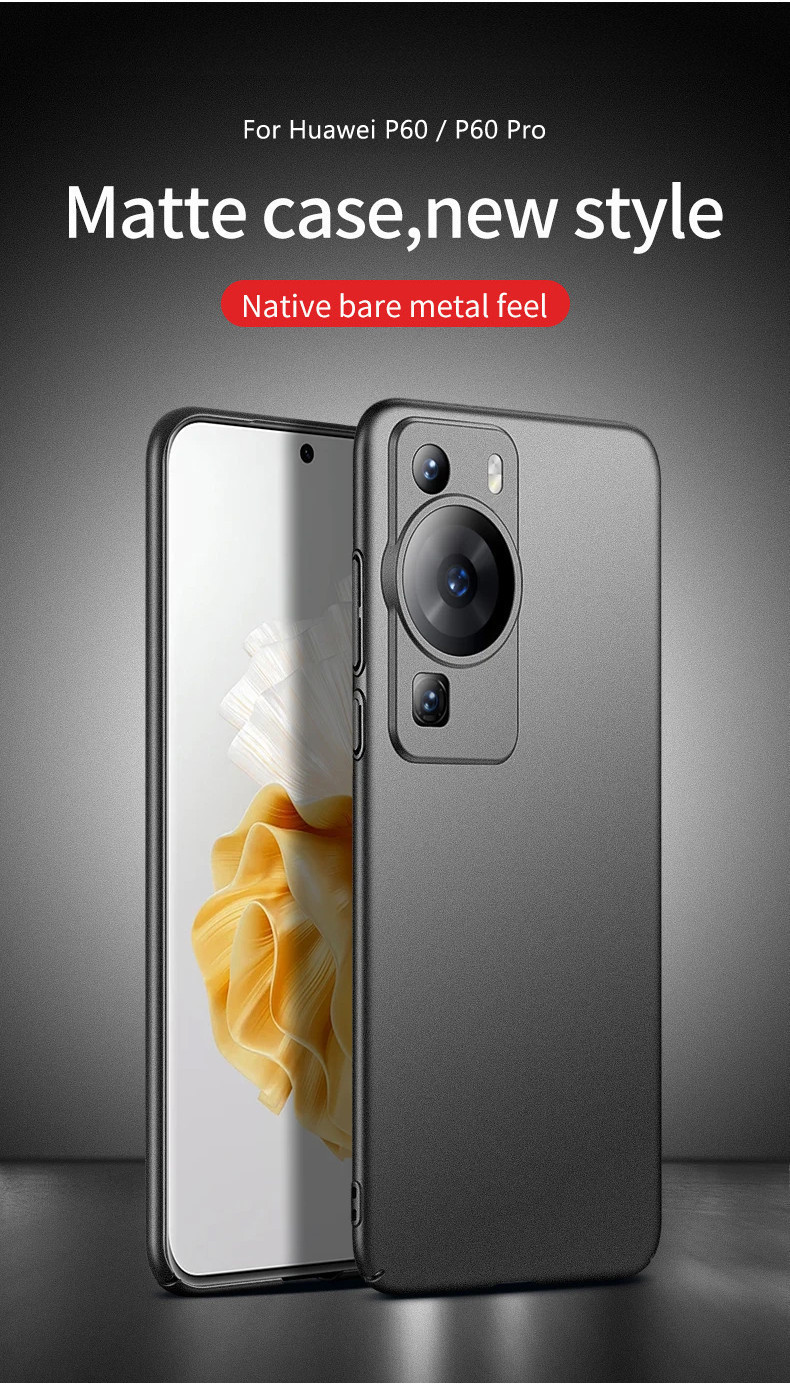 For P60 Pro Case ZROTEVE Luxury Ultra Slim Frosted Hard PC Cover For ...
