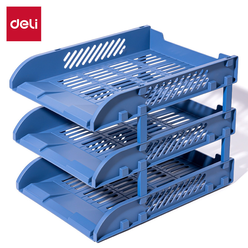 Deli File Document Letter Tray File Desk Organizer Rack Document Office ...