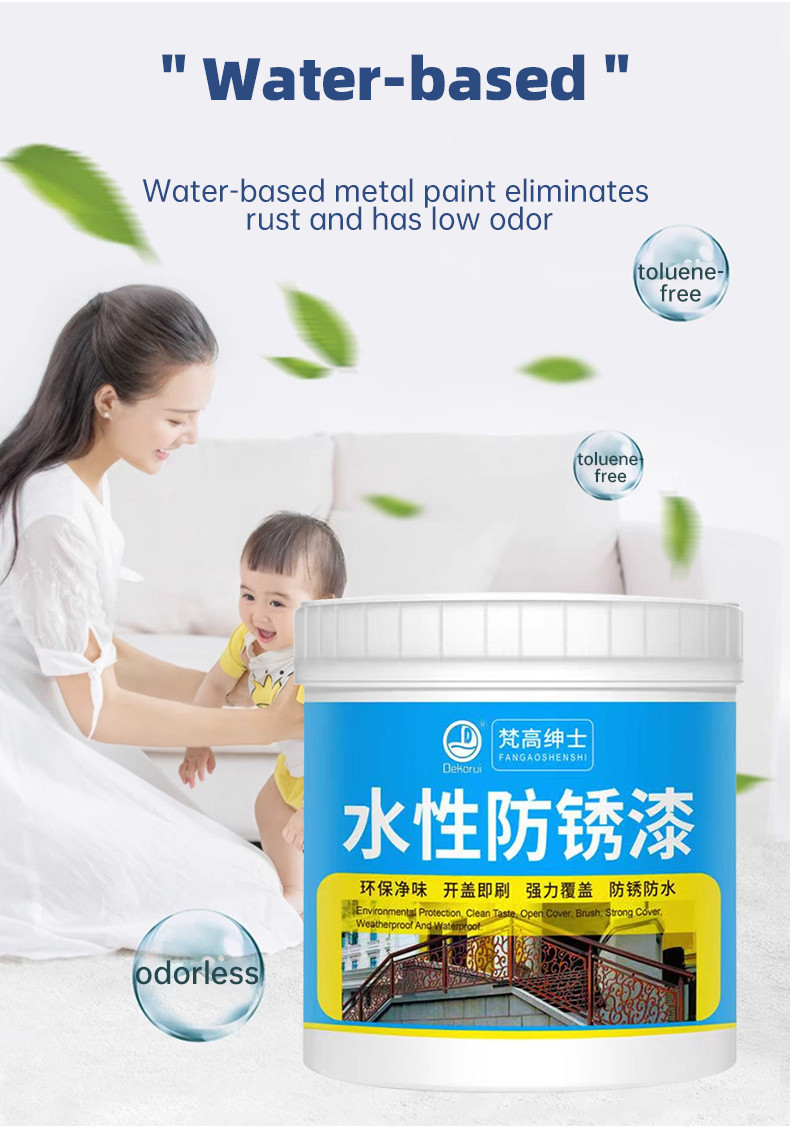 Multiple Colors Lasts 60 Years VA Anti Rust Paint for Metal Anti Rust