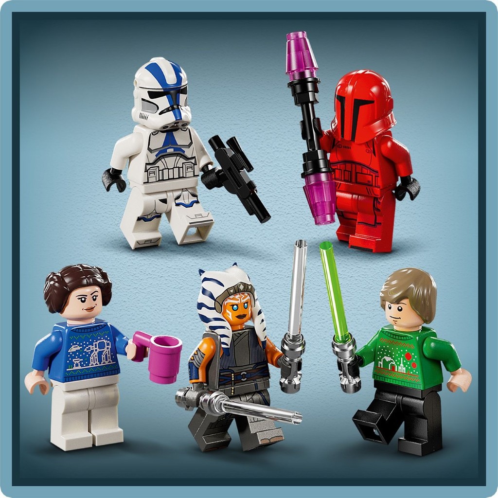 LEGO 75395 Star Wars Advent Calendar 2024 Building Toy Set (368 Pieces ...