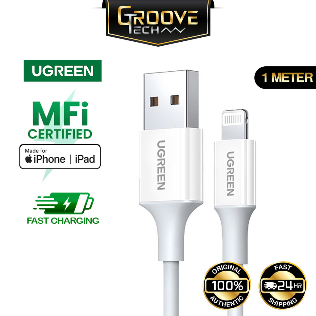 UGREEN MFi USB A To Lightning Cable QC Quick Charge Fast