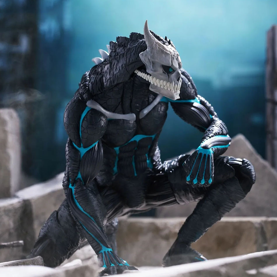 New Monster 8 Figure 21cm Kaiju Number Eight Figure Kafka Hibino Stands ...