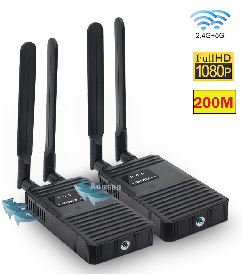 200M Wireless Connection HDMI Extender Live Streaming WiFi HDMI