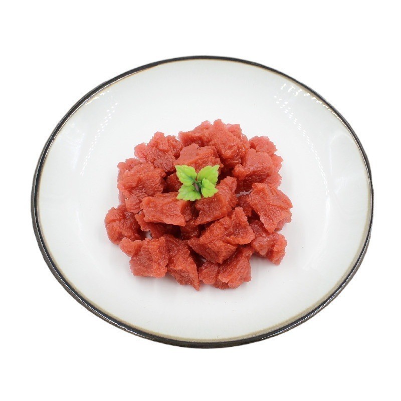 Artifical Beef Chunks Model Raw Fresh Beef Brisket Fake Meat Model for ...