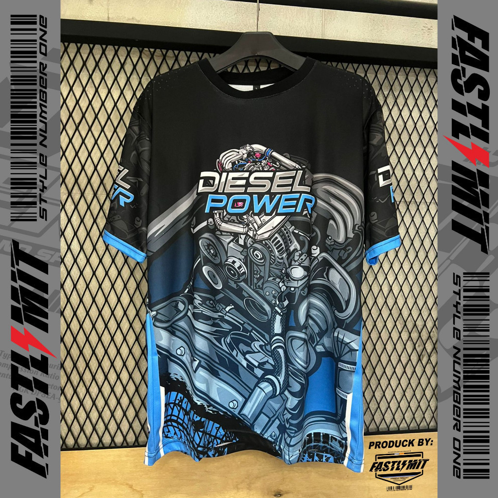 Yuns Kaos Jersey Diesel Power-Kaos Jersey Diesel Power Turbo Racing ...