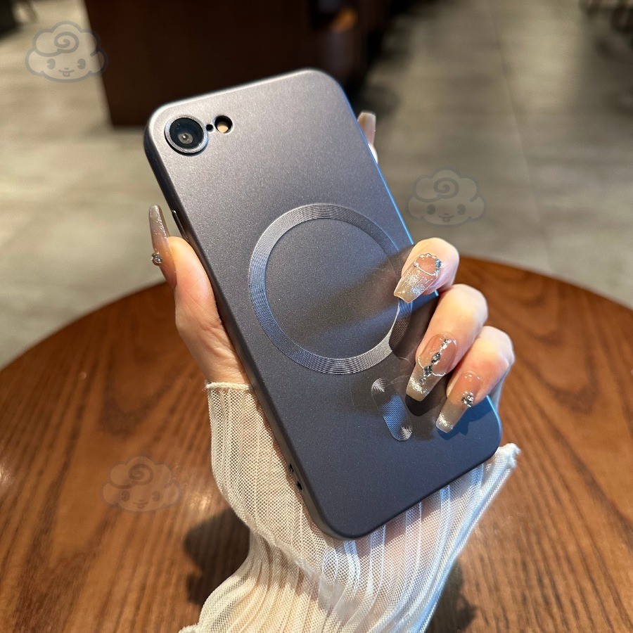 For iPhone X XR XS Max 7 8 Plus 11 12 13 Pro Max Magnetic Ultra Thin ...