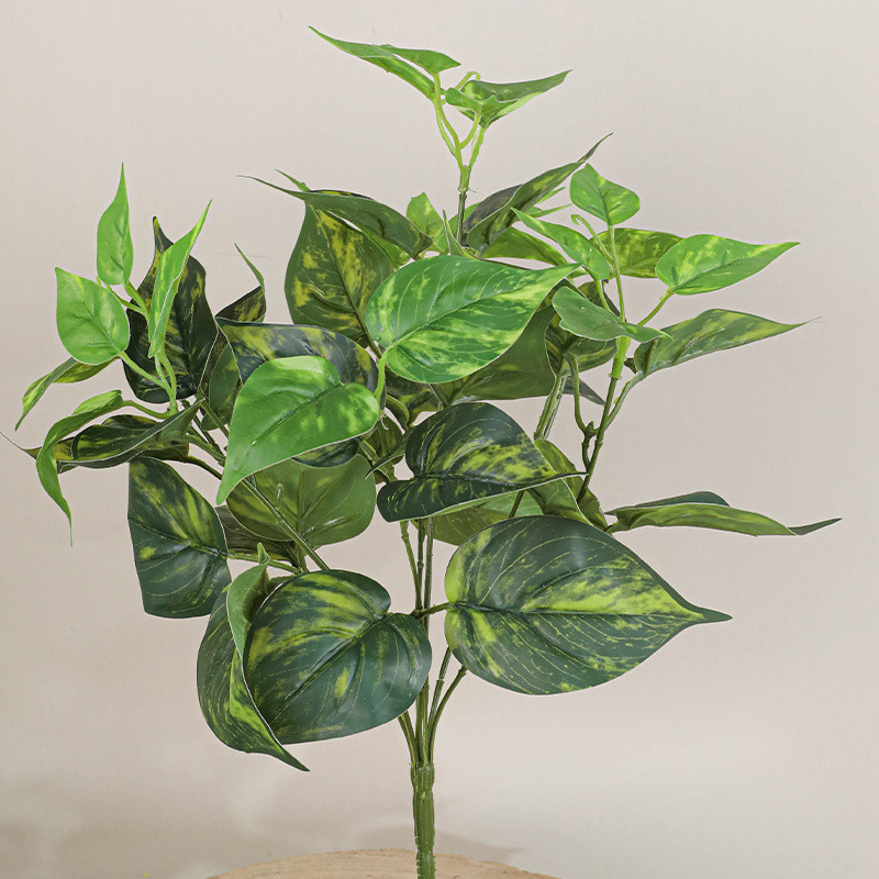 Artificial Plants Branch Faux EveryGreen Leaves 15" Fake Plants for