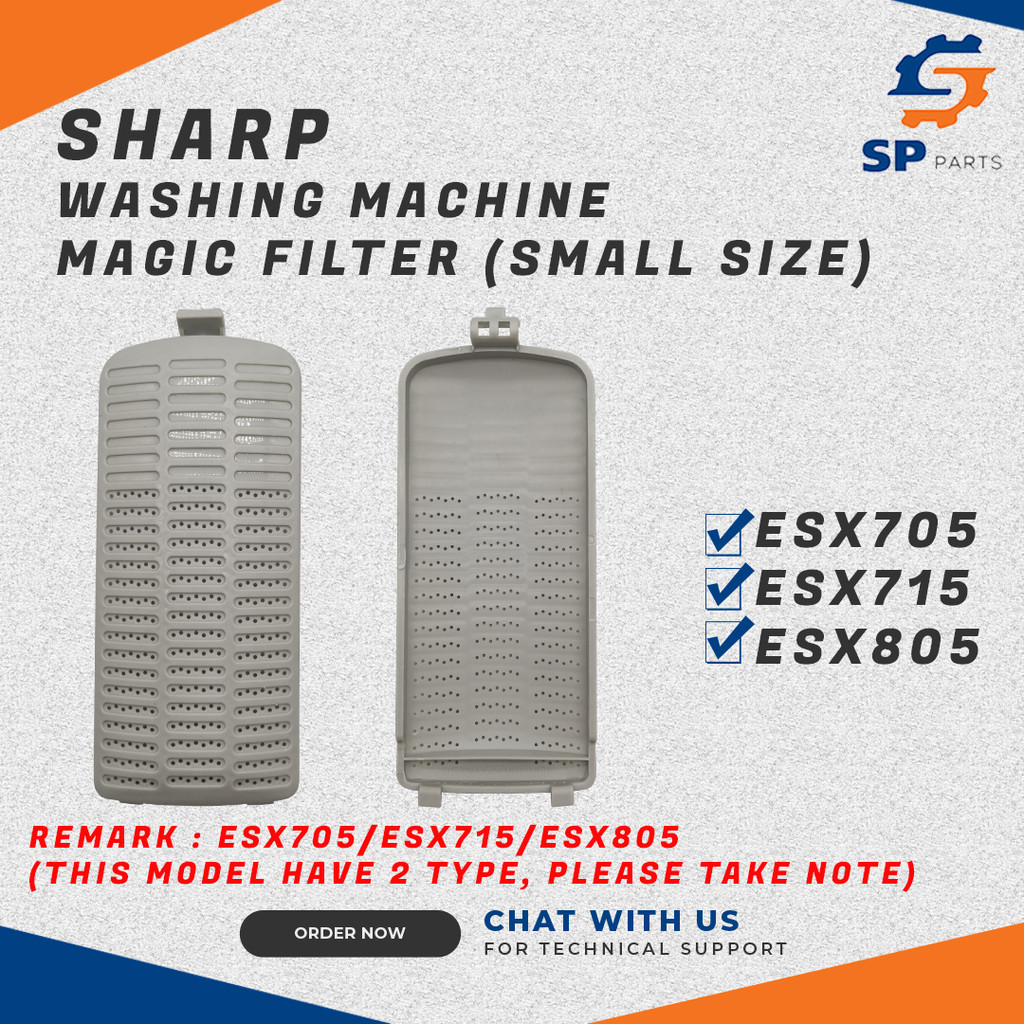 SHARP WASHING MACHINE MAGIC FILTER (SMALL SIZE) - ESX705/ESX715/ESX805 ...