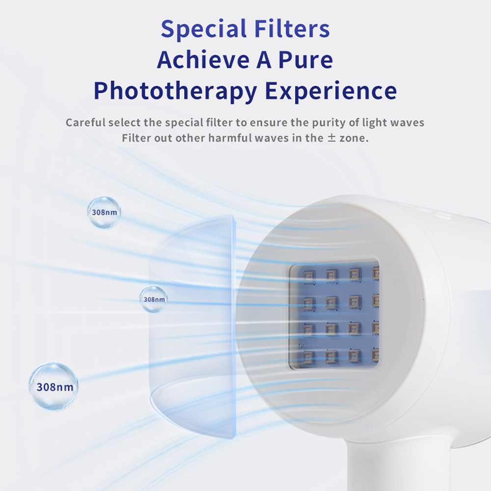 SALORIE UVB Ultraviolet Phototherapy Instrument Vitiligo Treatment UV ...