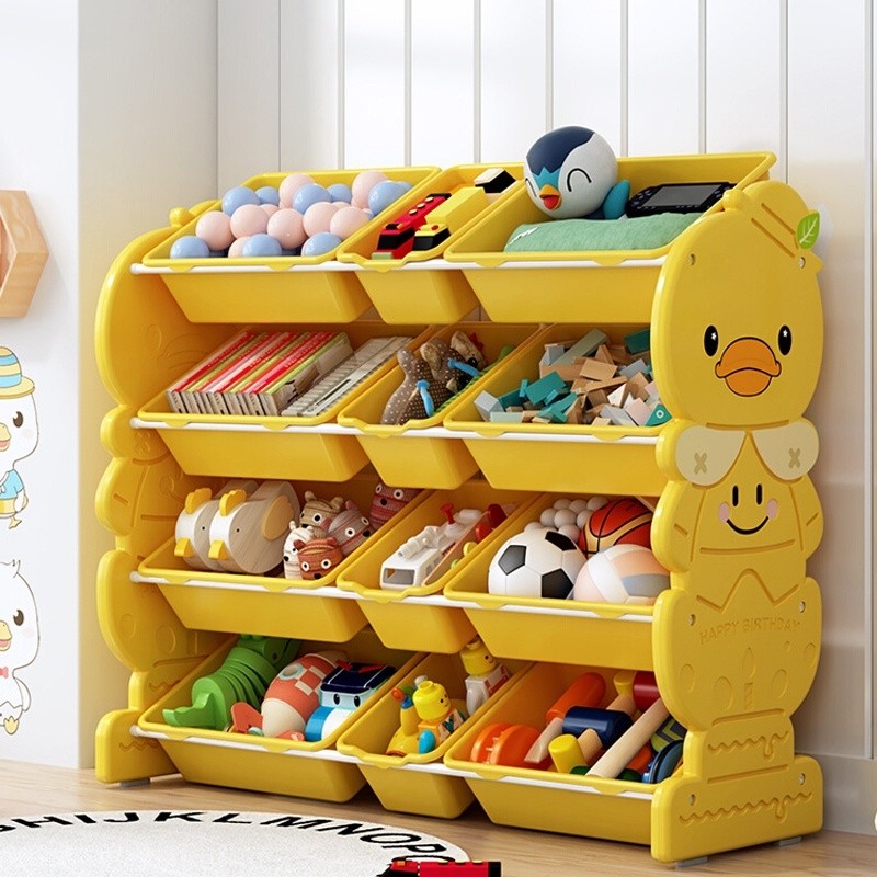 R2 Rack Kids Multi-Layer Bookshelf R2 Toy Organizer Storage Cabinet R2 ...