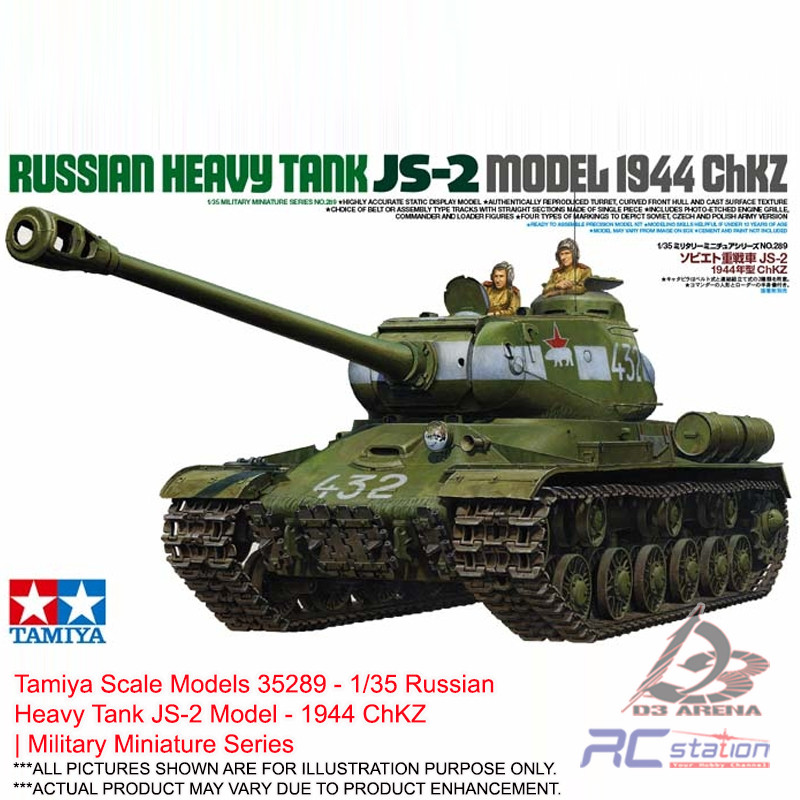 Tamiya 35289 IS-2 model 1944 ChKZ 1/35 | RC AUTA - TAMIYA - PLASTIKOVÉ