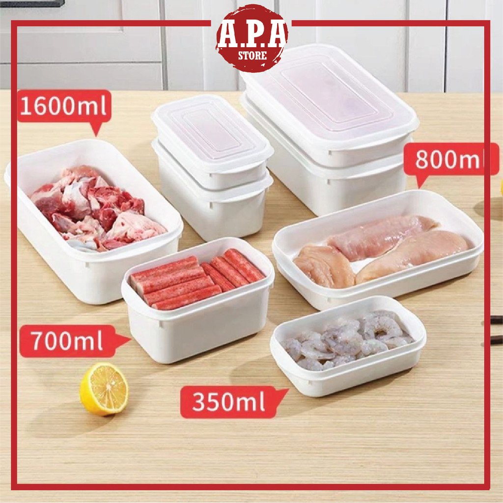 APA Fridge Container Plastic Storage Organizer Box Food Fruit Keep ...