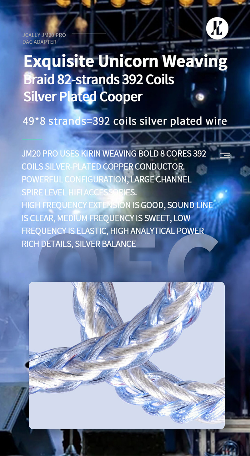 Jcally JM20Pro, Dongle DAC and Amplifier: Type C to 3.5, CS43131 ...