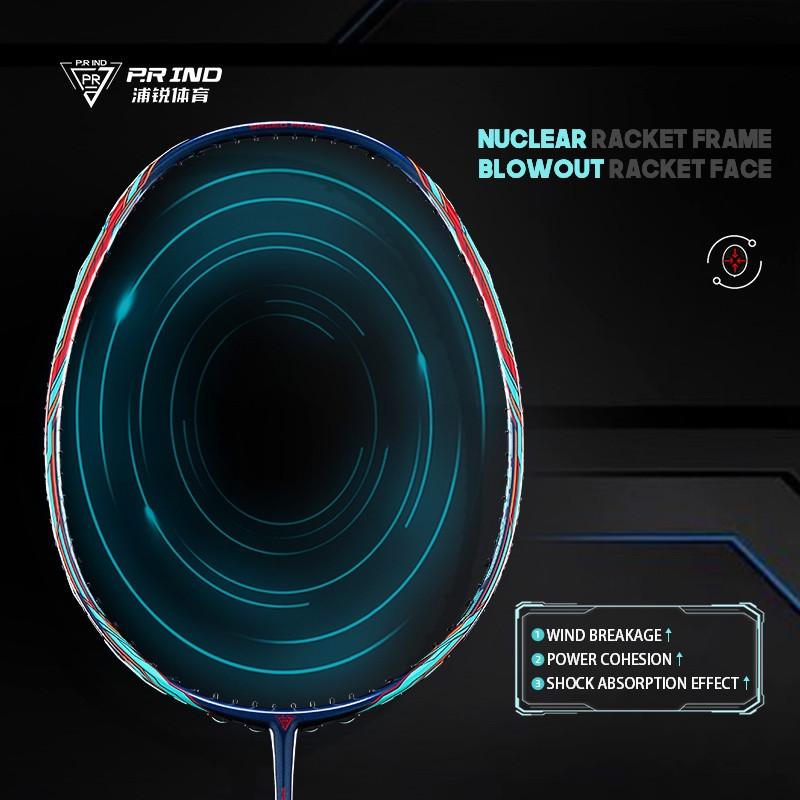PRIND Racket SMG-S PURUI Racket Badminton Racket Racquet Raket ...