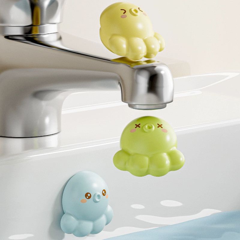 Octopus Shaped Sink Overflow Hole Plug - Sewer Pipe Hole Silicone Plugs ...