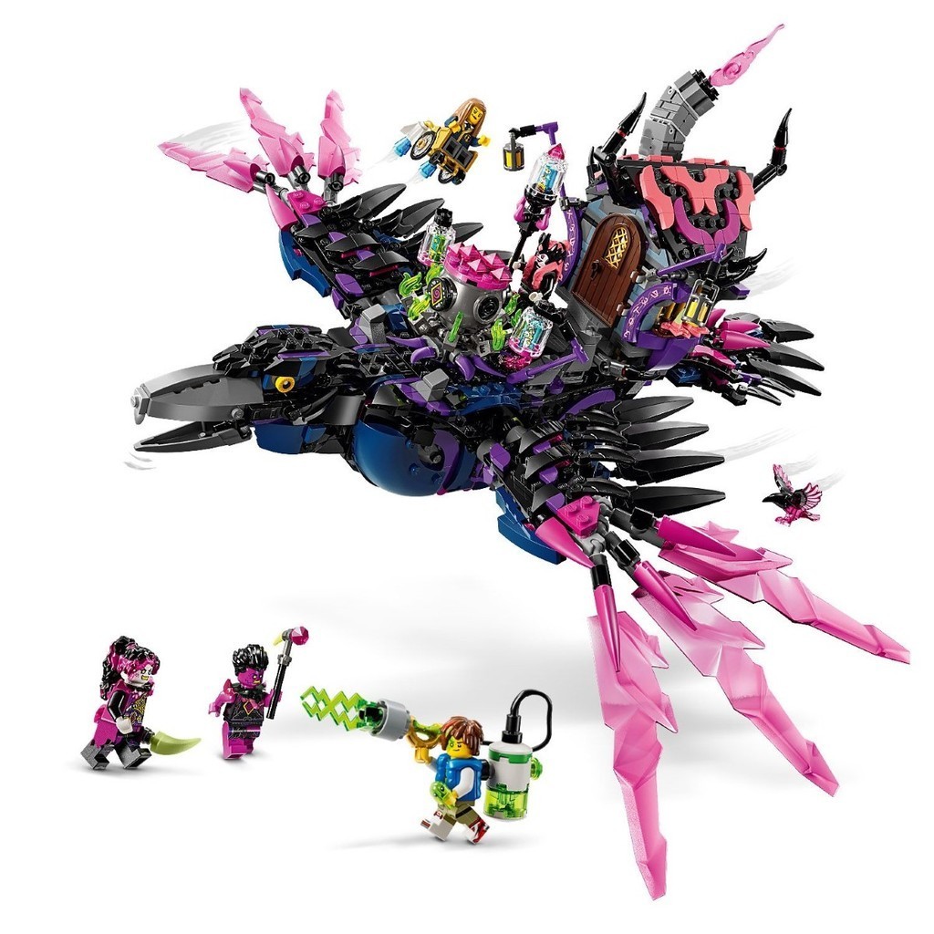 LEGO 71478 DREAMZzz The Never Witch's Midnight Raven Building Toy Set ...