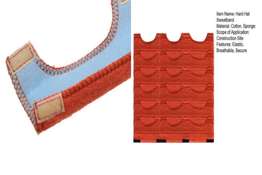 Skym* Safety Enhanced Sweatband Multipurpose Sweatband Breathable Hard