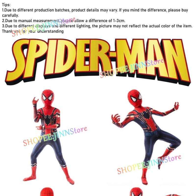 - JINN - Kid MARVEL Superheroes Cosplay Costume Costumes Spiderman ...