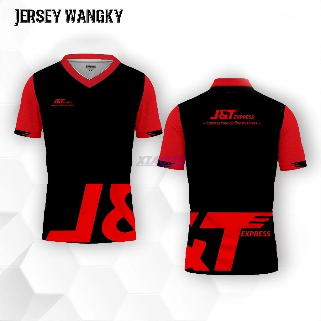Parama!! | Jnt Express Jersey Full Printing Cool J&t Package Courier ...