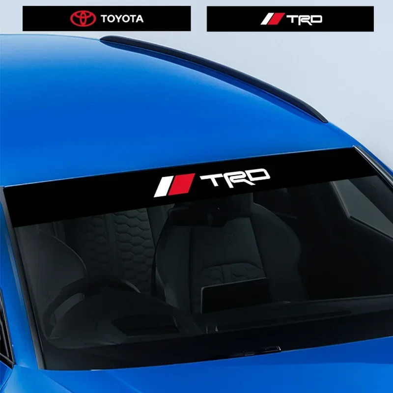 Car Front and Rear Windshield Stickers For Toyota TRD Crown Reiz ...