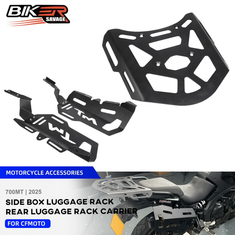 For CFMOTO 700MT Rear Luggage Carrier Rack MT700 700 MT 2025 Motorcycle ...