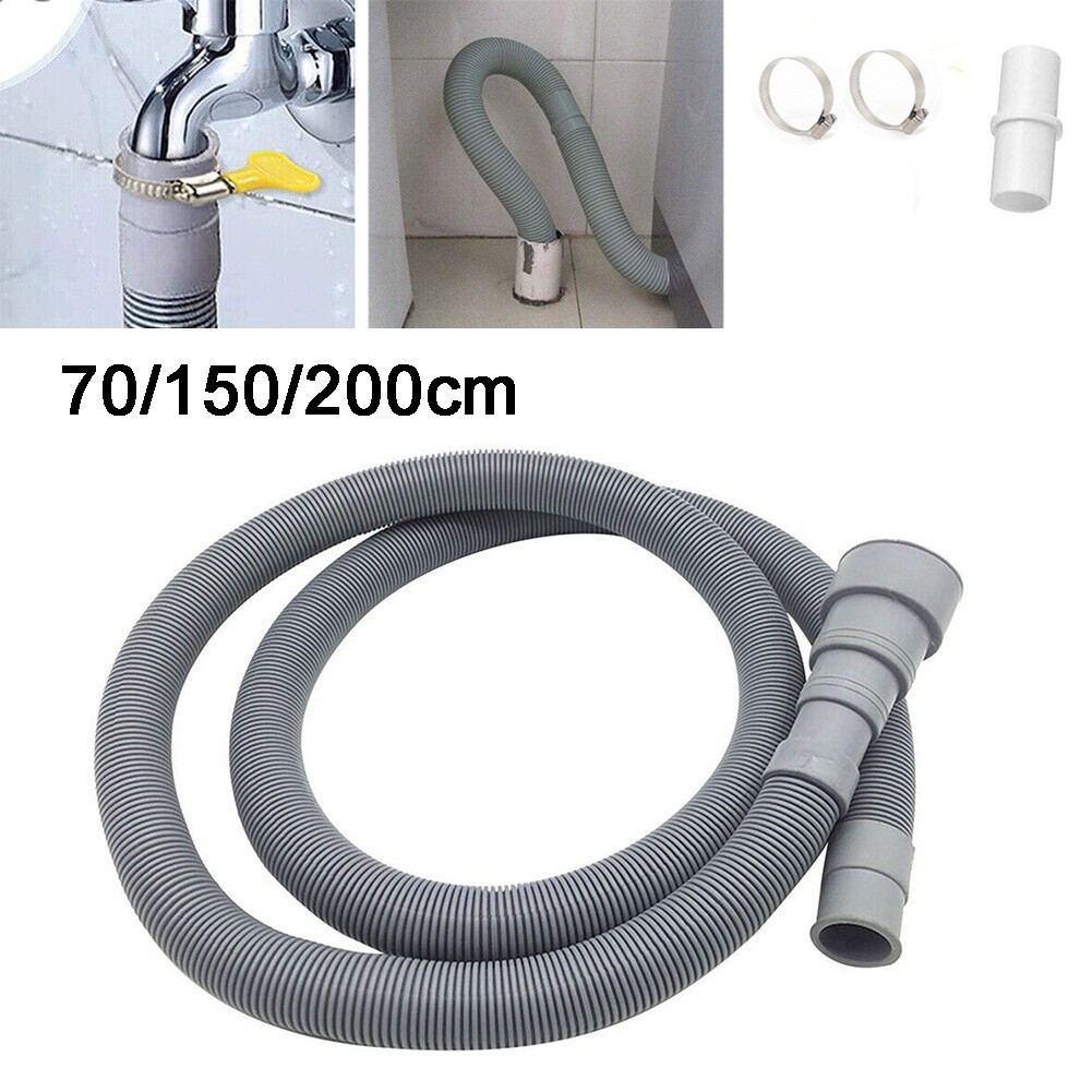 Washing Machine Dishwasher Drain Waste Hose Extension Pipe Kit Shopee