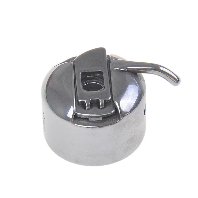 Old Style Sewing Machine Accessorries Metal Bobbin Spool Case for