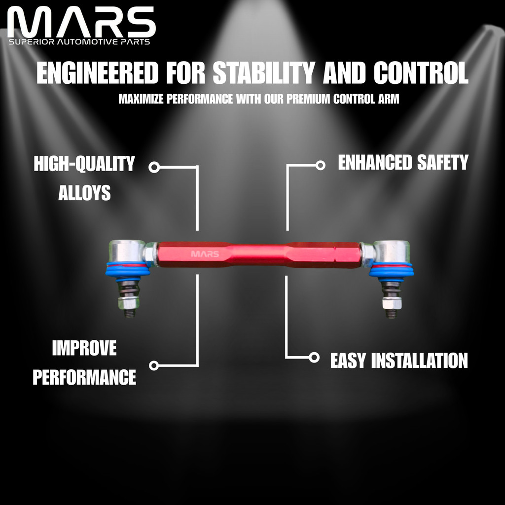 MARS UNIVERSAL ULTRA RACING ADJUSTABLE FRONT STABILIZER ABSORBER LINK ...