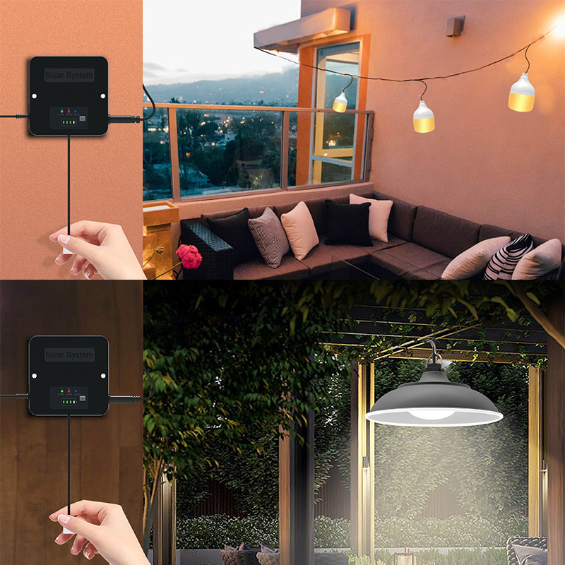 Solar Street Light Waterproof Lampu solar 220V solar lamp Auto ON/OFF