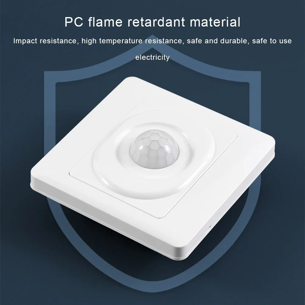 PIR Sensor Switch AC 220V Motion Sensor Infrared Human Body Detection ...