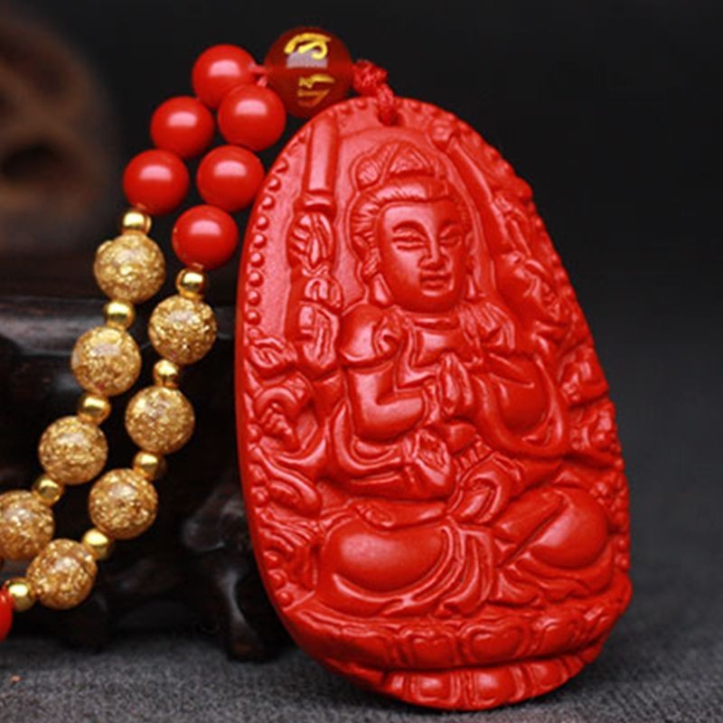 Cinnabar Pendant Zodiac Buddha Hidden In The Void, Zodiac Sign Is Tiger ...
