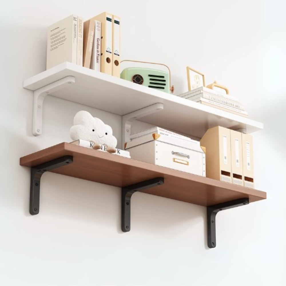 SAVE Wall Shelf Rack Wall Mounted Storage Rack Rak Dinding Wooden ...