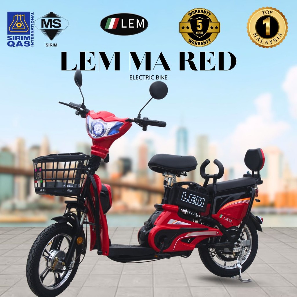 Bicicletta Lem Bicimoto ☆LEM☆ New Model Lem T Electric Bike