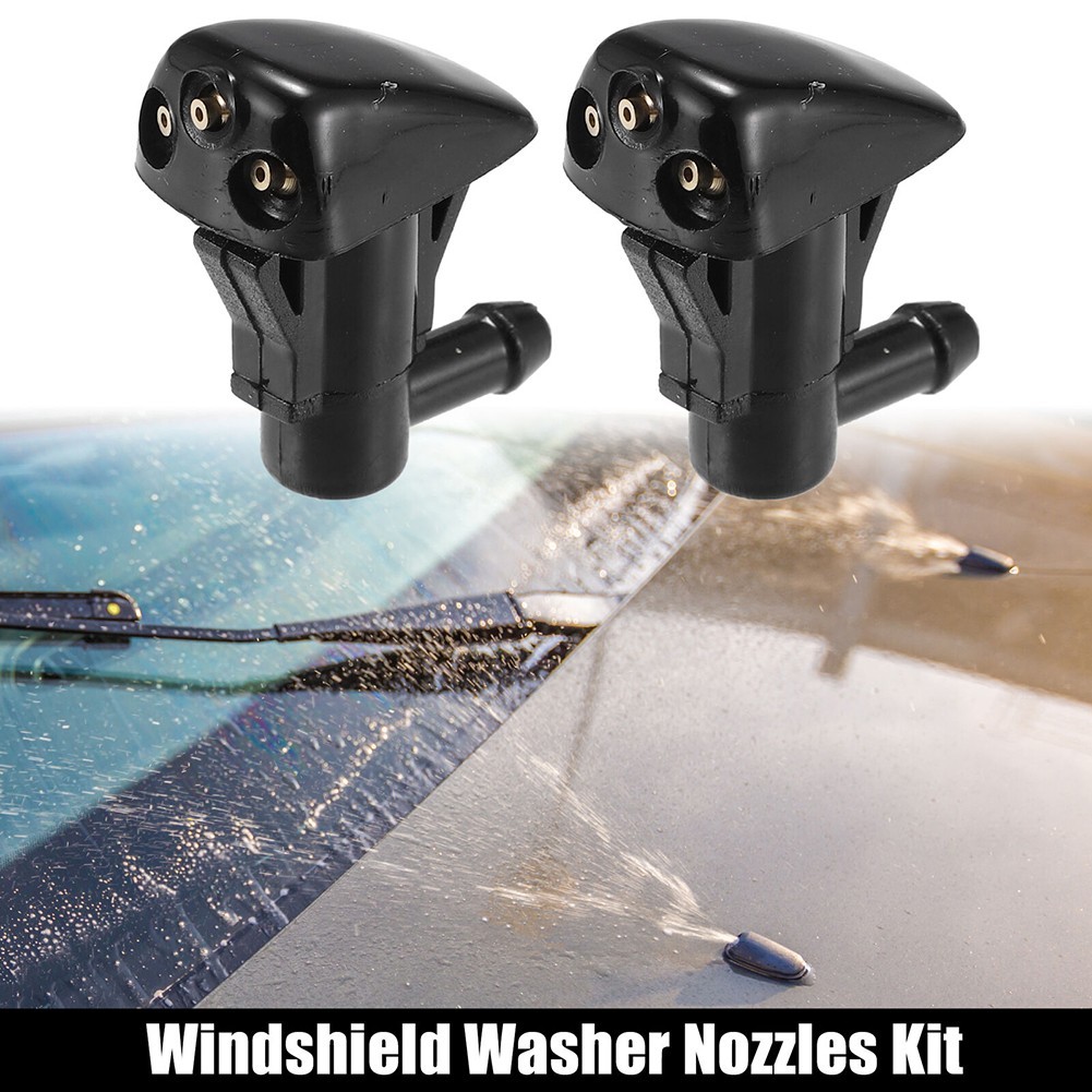 ISHOWMAL 2Pcs Car Windscreen Washer Jet Spray Nozzle For Hyundai for Tucson 986302E100 Shopee