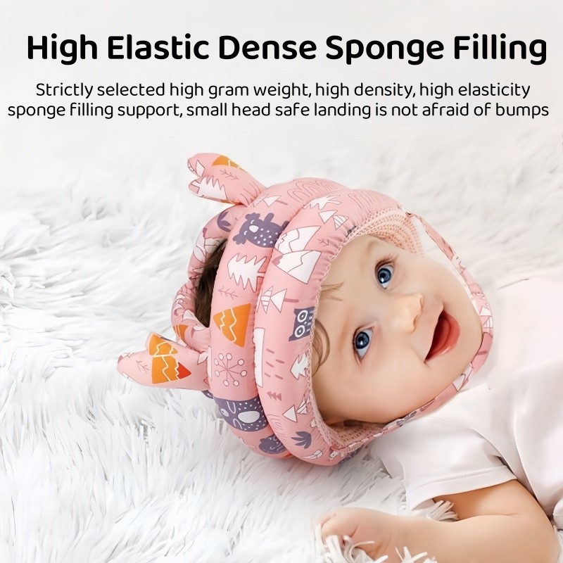 Baby Safety Helmet Infant Head Protection Guard Adjustable Anti-fall ...