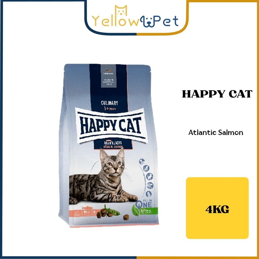 Happy Cat Adult Atlantik Salmon 4kg Shopee Malaysia