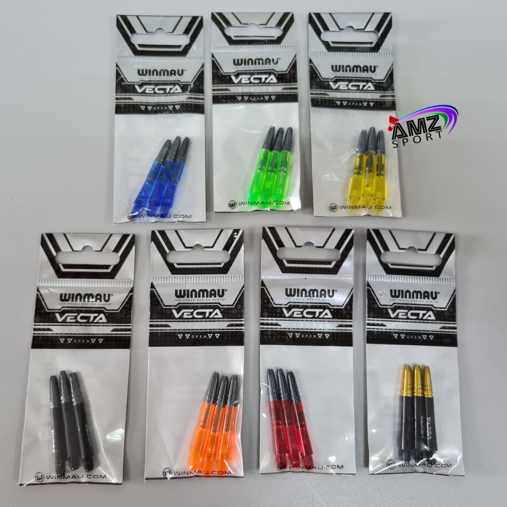 Tiges Pour Fléchettes Winmau Vecta Blade 6 - Courtes (34 Mm) - Lot De 3