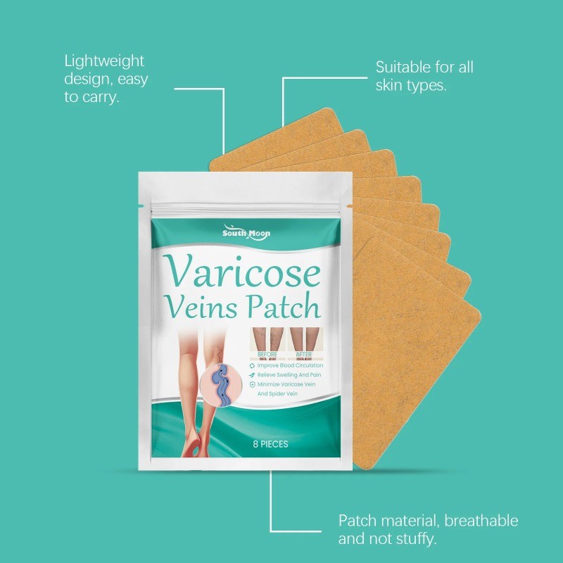 Varicose Vein Patch Vasculitis Remover Spider Leg Treatment Phlebitis ...