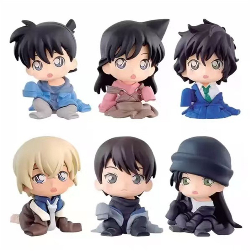 Detective Conan Mouri Ran Kaito Jimmy Kudo Anime Character Model For ...