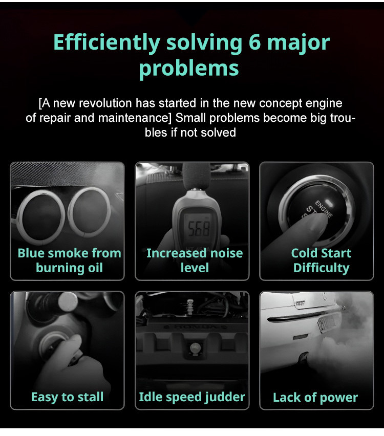 [Noise Reduction/Reduce Fuel Consumption]High-Efficiency Engine Anti ...