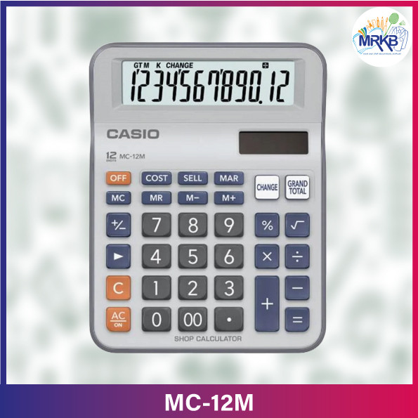 CASIO MC12M ELECTRONIC CALCULATOR Shopee Malaysia