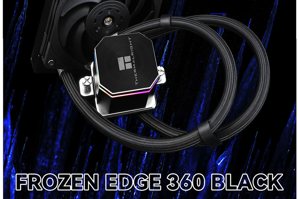 Thermalricht Frozen Edge 360mm CPU integrated water cold radiator for ...