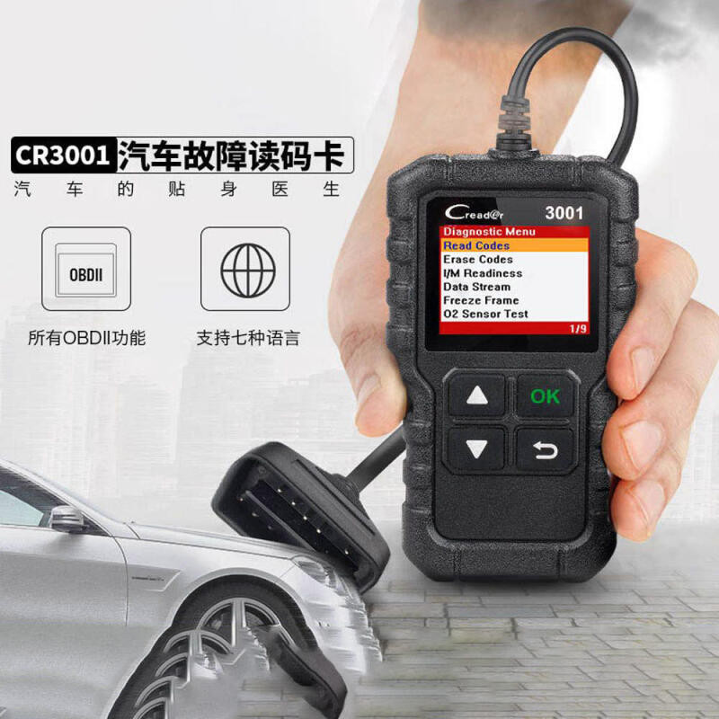 Launch Creader 3001 CR3001 OBD2 code scanner Shopee Malaysia