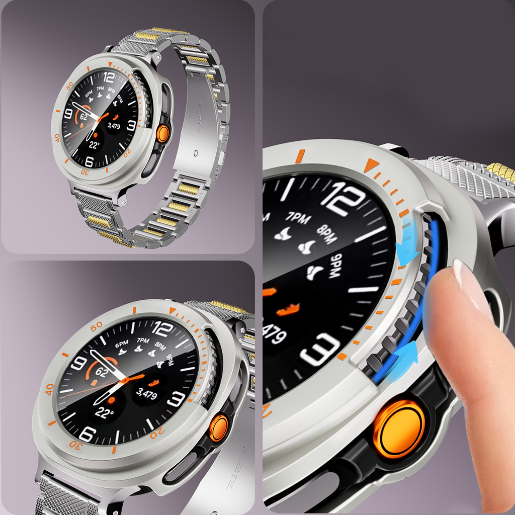 Screen Protector Case for Samsung Galaxy Watch 8 Classic 46mm ...